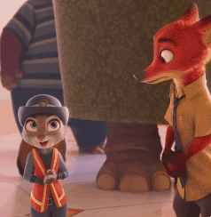 [주디X닉본격연애스토리] 멍청한 토끼와 교활한 여우의 잘못된 만남.gif -1화- | 인스티즈