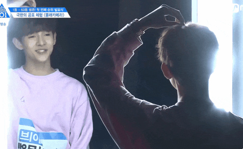 [프로듀스101] 귀신 몰래카메라 연습생들 반응.gif +추가 | 인스티즈