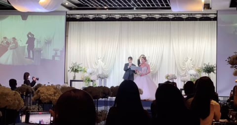 오늘자 결혼한 꽃자♥냉냉 | 인스티즈