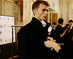  외국 남자모델들 백스테이지 모습.gif | 인스티즈