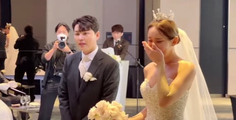 오늘자 결혼한 꽃자♥냉냉 | 인스티즈