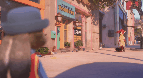 [주디X닉본격연애스토리] 멍청한 토끼와 교활한 여우의 잘못된 만남.gif -1화- | 인스티즈