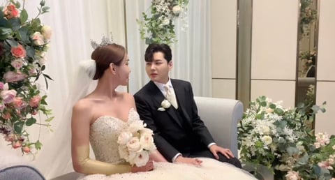 오늘자 결혼한 꽃자♥냉냉 | 인스티즈