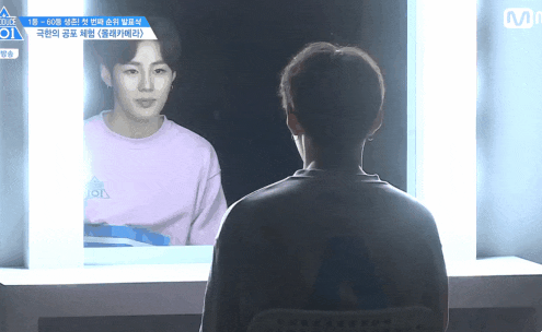 [프로듀스101] 귀신 몰래카메라 연습생들 반응.gif +추가 | 인스티즈