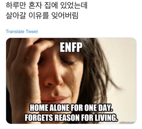 ENFP 짤 모음 (feat. mbti) | 인스티즈