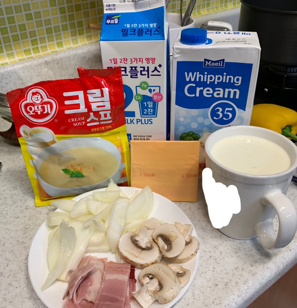 집에서 간단하게 진한 크림파스타 (플레이팅 팁) | 인스티즈