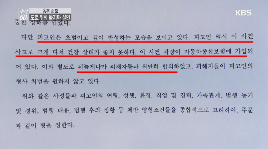 음주운전이 혐오스로운 이유 (Feat. 추적60분) 와이파이권장 | 인스티즈