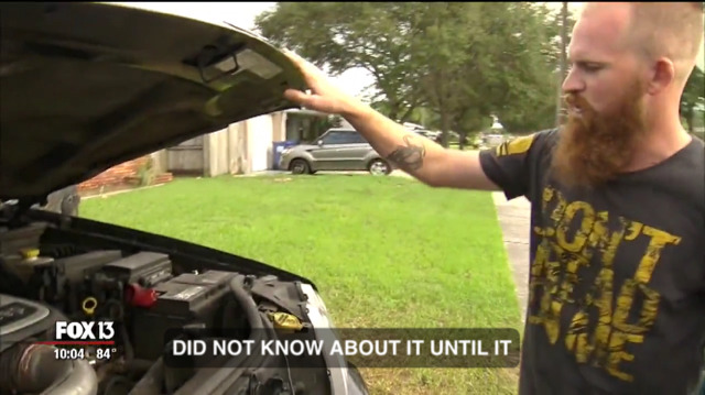 美서 노트7 폭발. SUV 차량 전소 | 인스티즈