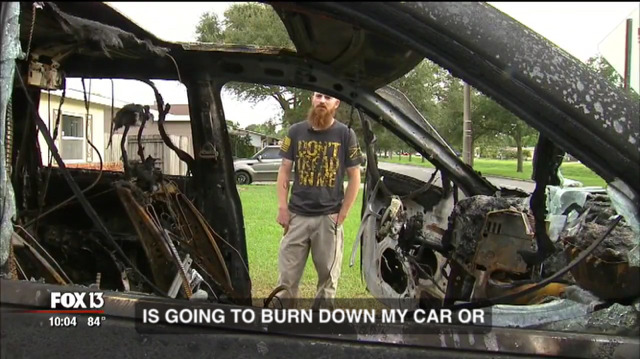 美서 노트7 폭발. SUV 차량 전소 | 인스티즈