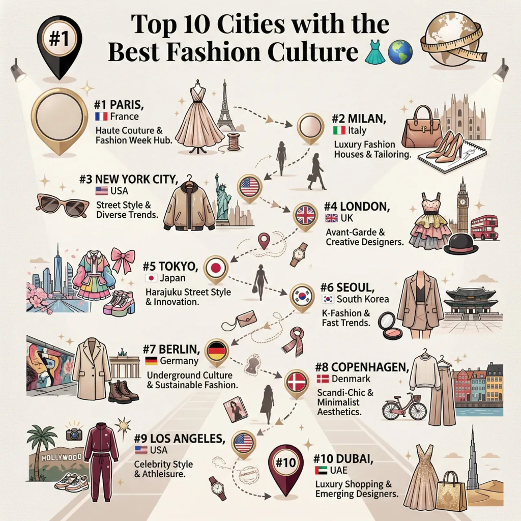 세계 최고의 패션도시 TOP 10 | 인스티즈