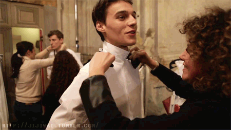  외국 남자모델들 백스테이지 모습.gif | 인스티즈