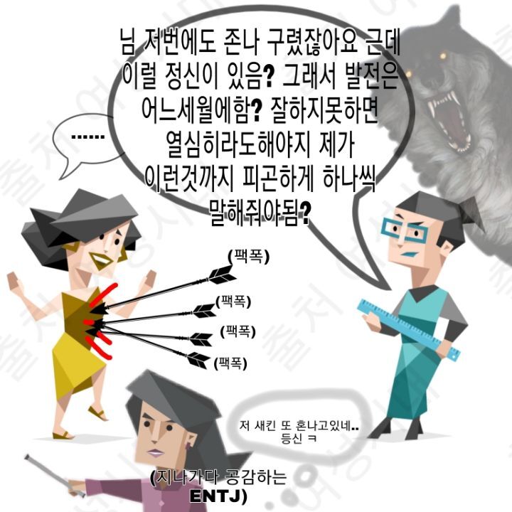 MBTI 누가 가스라이팅을 시도한다면 -파랑편- | 인스티즈