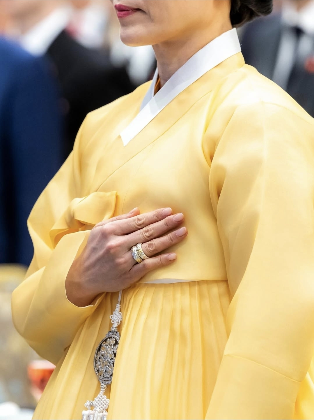 프랑스 대통령실에서 찍은 한복 사진 | 인스티즈