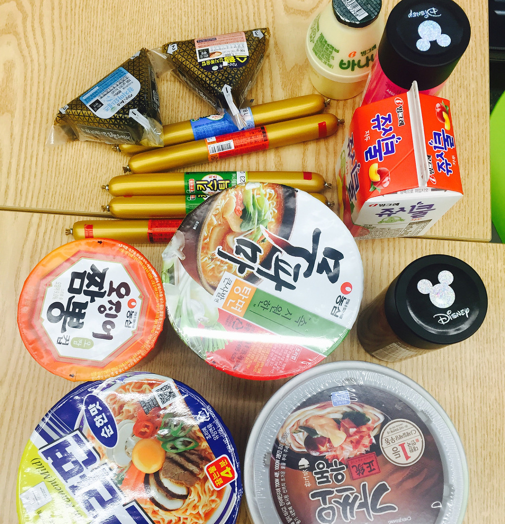 편의점에서 진수성찬 차려먹기.......jpg | 인스티즈