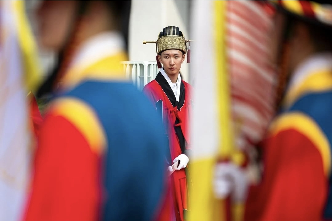 프랑스 대통령실에서 찍은 한복 사진 | 인스티즈