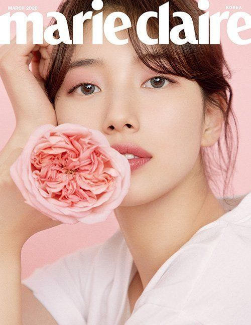 자기 키 만한 꽃다발 선물 받은 수지.gif | 인스티즈