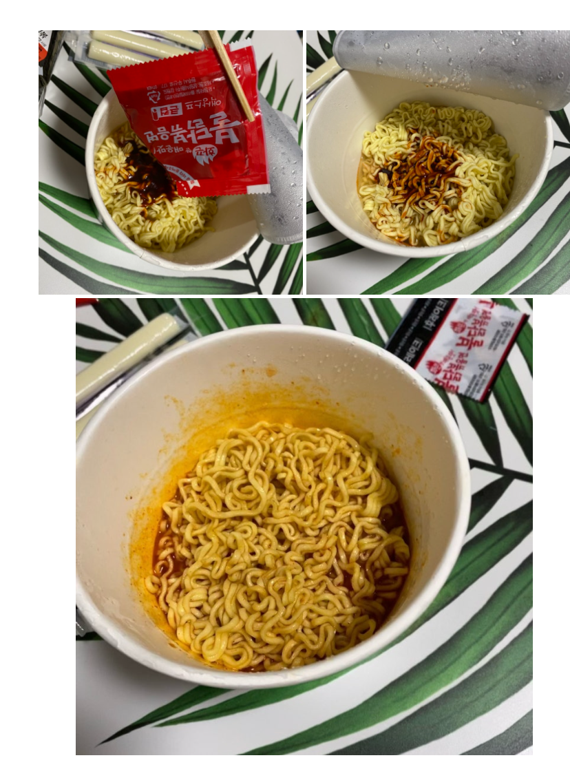 몇년전에 한창 유행했던 불닭 + 삼각김밥 + 치즈 조합 | 인스티즈