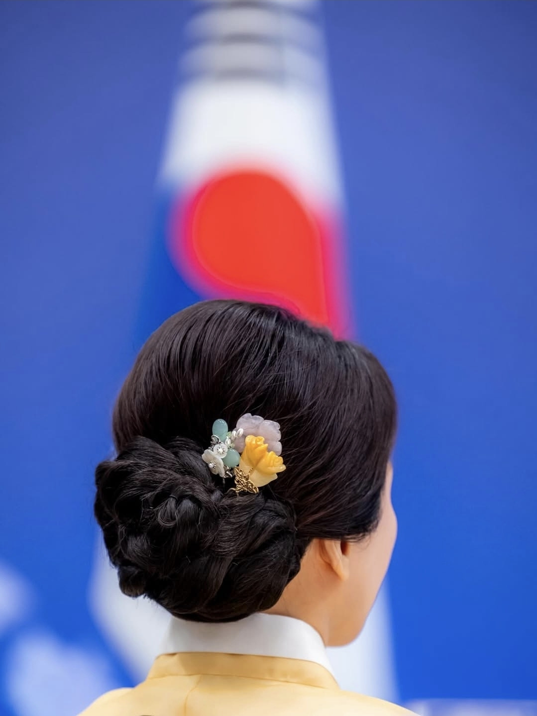 프랑스 대통령실에서 찍은 한복 사진 | 인스티즈