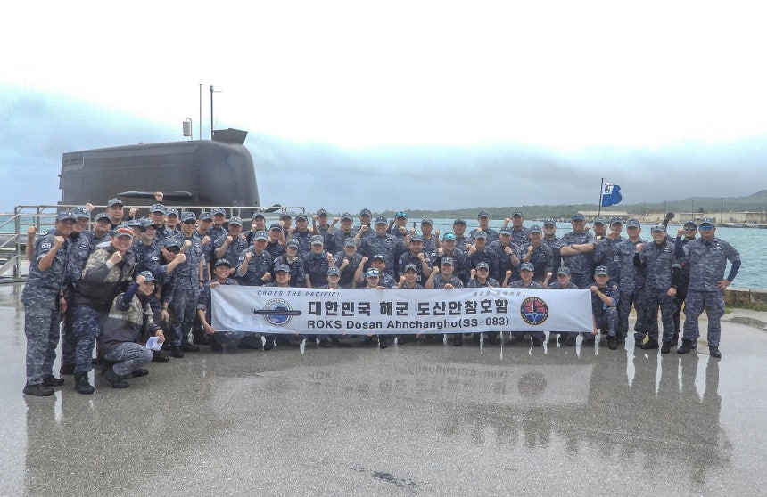현재 태평양 횡단중인 한국잠수함 '도산 안창호함' | 인스티즈