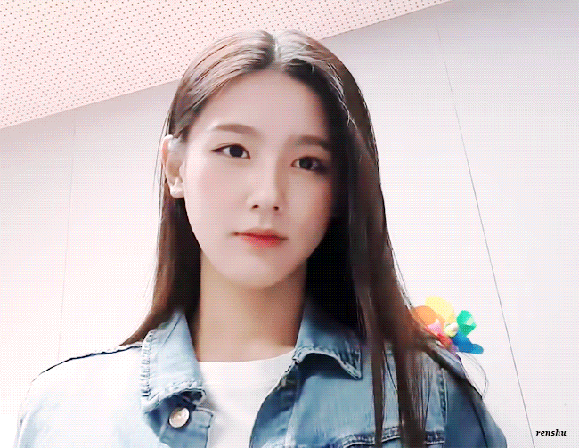 화장 연하게한 (여자)아이들 미연 ㄷㄷㄷ.gif | 인스티즈