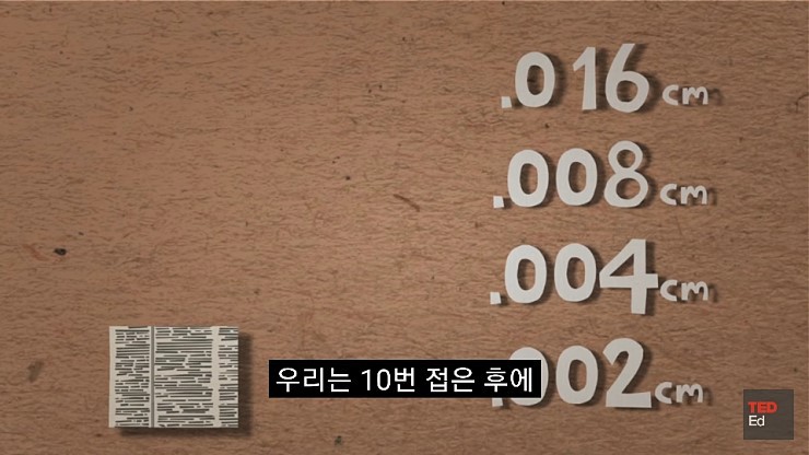종이를 45번 접으면 달에도 닿는다.jpg | 인스티즈