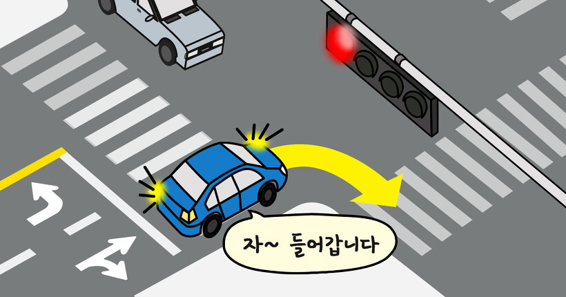 도로진입시 좌깜충의 최후 | 인스티즈