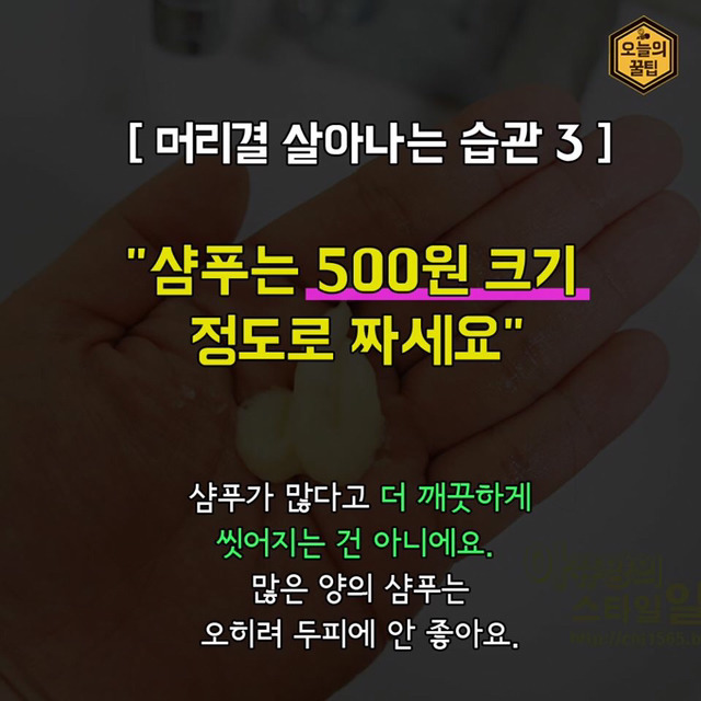 머릿결 좋아지는 습관 | 인스티즈