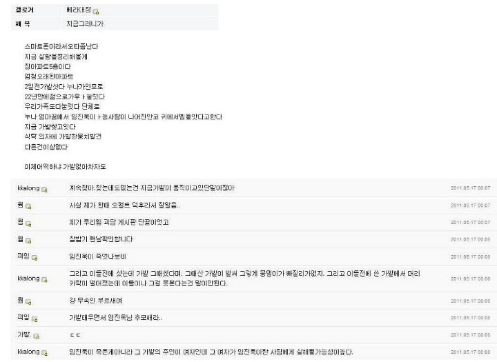 보고싶어서 발굴해 온 디씨 레전드 가발사건 | 인스티즈