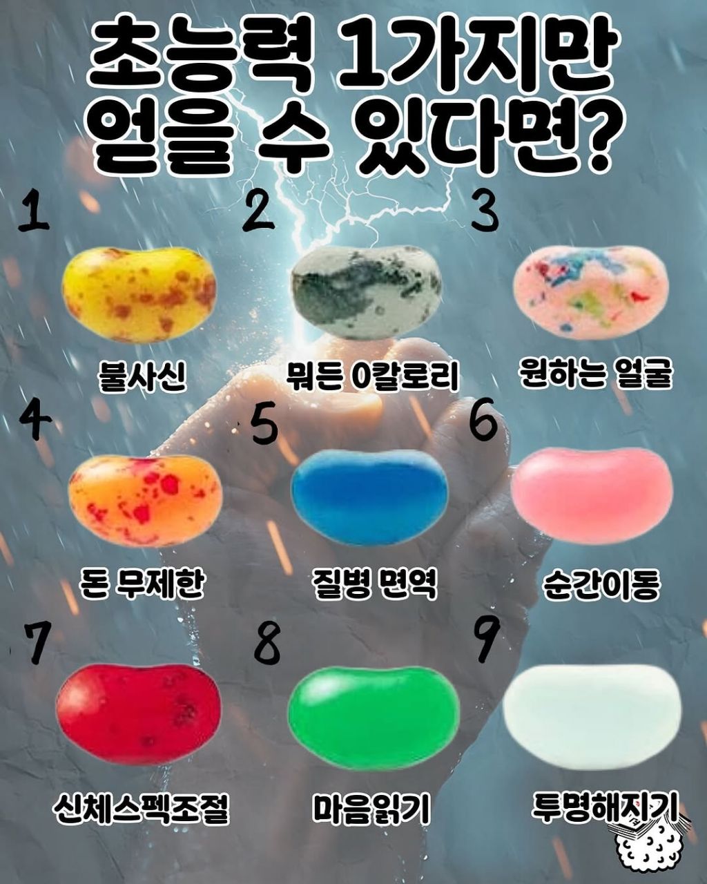 초능력 1가지만 얻을 수 있다면? | 인스티즈