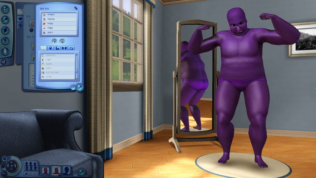 심즈3으로 만든 아오오니ㅋㅋㅋ(놀람주의) | 인스티즈