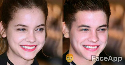 사진어플의 성전환 효과로 유명인을 성전환 시켜 보았다 | 인스티즈