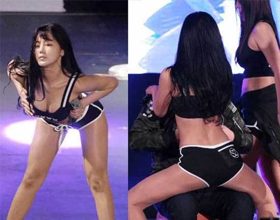 걸그룹 레이샤, 대학 축제서 19금 퍼포먼스 '야동'이야? | 인스티즈