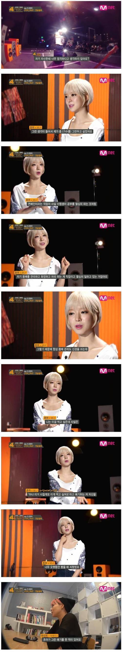 자기가 연예인과는 안 맞다고 생각했던 초아 | 인스티즈