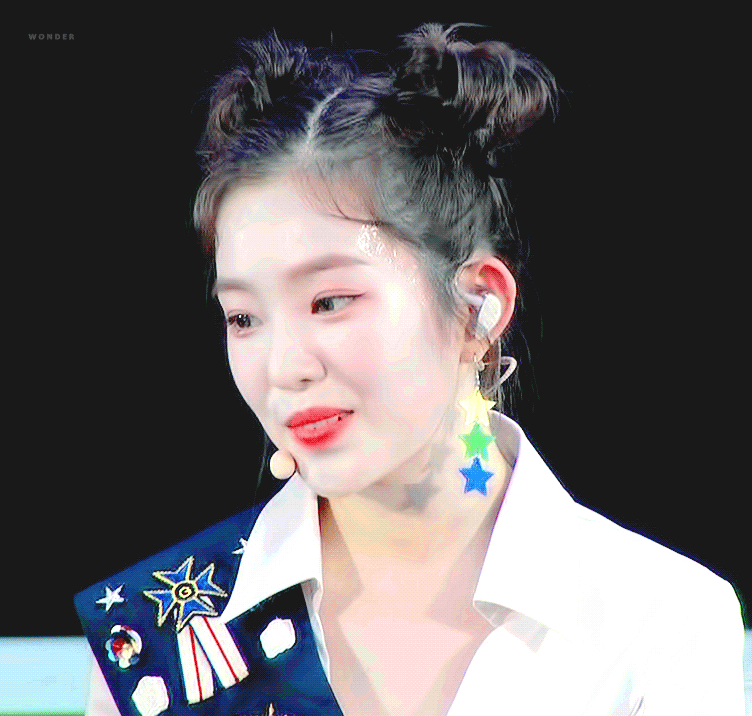 날이 더워 땀샘폭발한 아이린.gif | 인스티즈