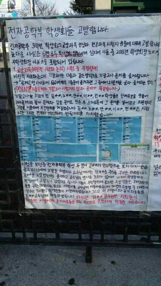 대학교 컨닝사건 | 인스티즈