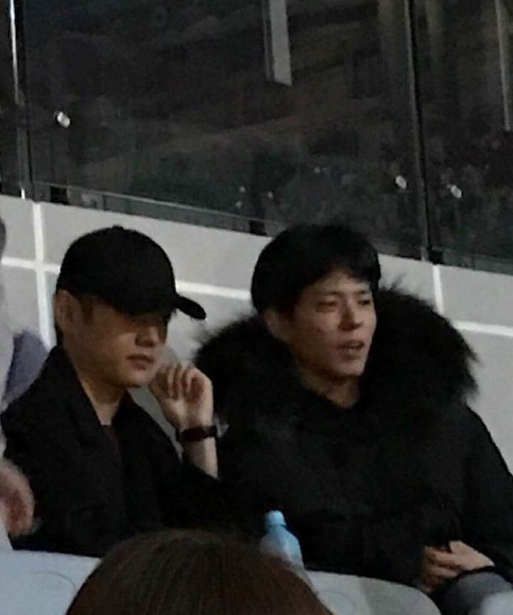 오늘자 빅뱅 콘서트 온 방탄소년단&박보검.jpg | 인스티즈
