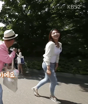 오늘 1박2일 MVP 정유진 움짤.gif | 인스티즈