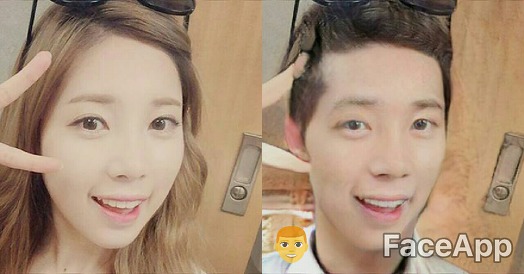 사진어플의 성전환 효과로 유명인을 성전환 시켜 보았다 | 인스티즈