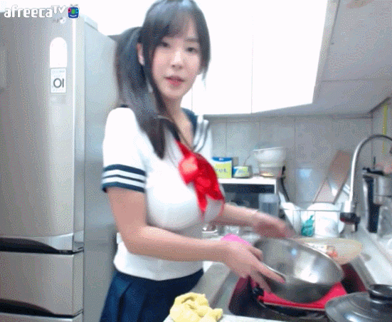 요리방송하는 아프리카 BJ 애진.gif | 인스티즈