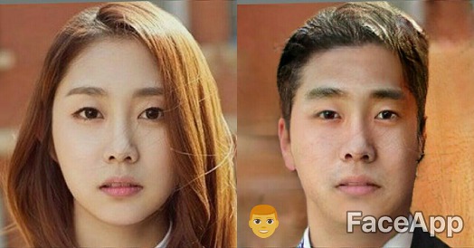 사진어플의 성전환 효과로 유명인을 성전환 시켜 보았다 | 인스티즈