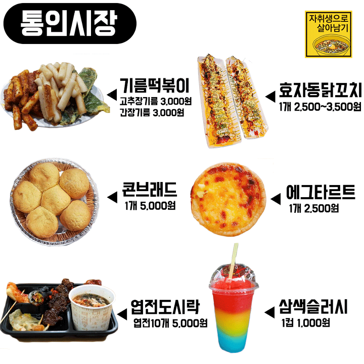 시장별 꼭 먹어야하는 대표메뉴 추천! | 인스티즈