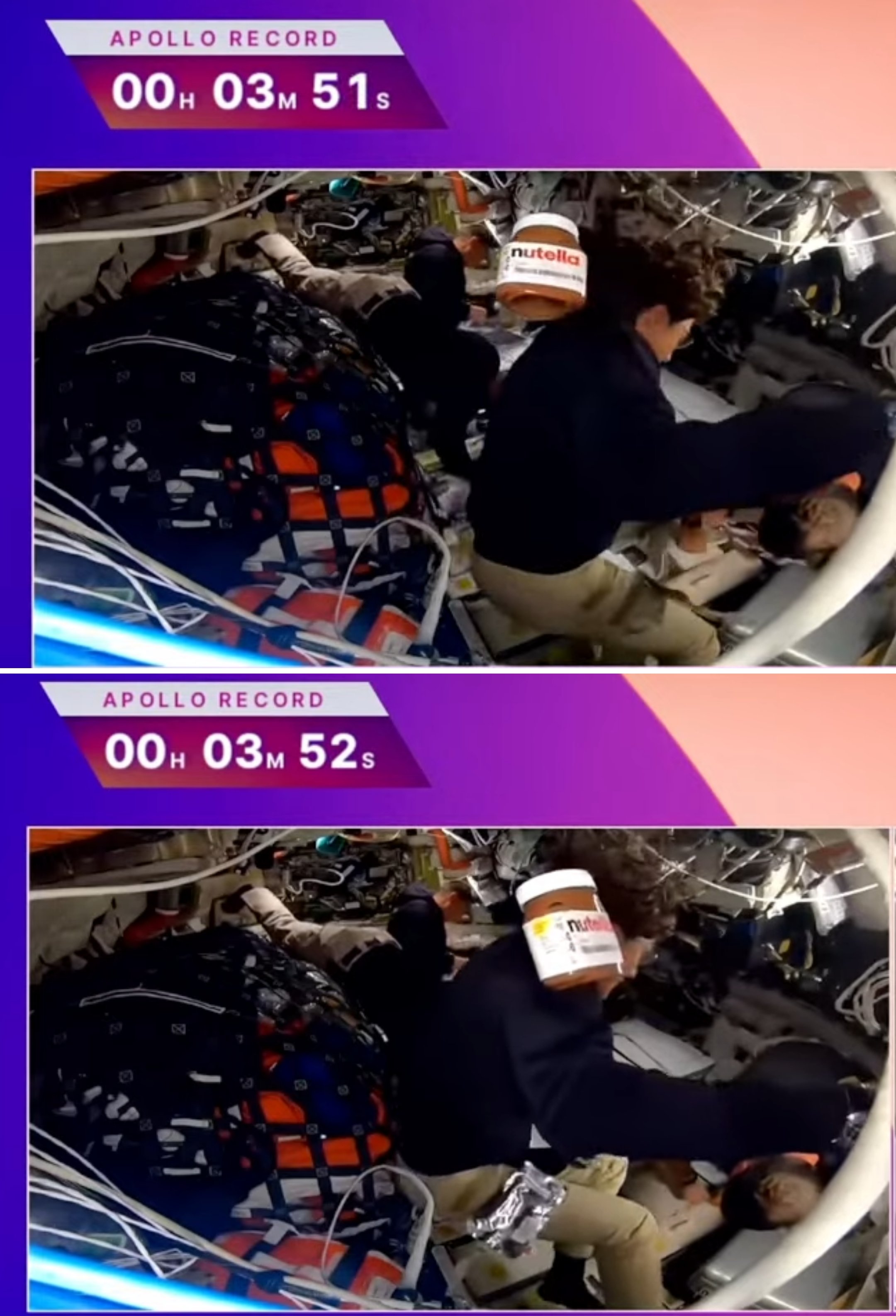 아르테미스 2호의 무사 귀환을 축하해주는 의문의 초콜릿 기업.jpg | 인스티즈