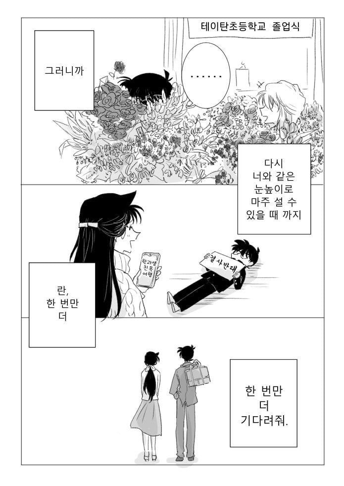 진짜 작가도 이거보단 잘 못만들것같다는 명탐정 코난 팬이 그린 결말 | 인스티즈