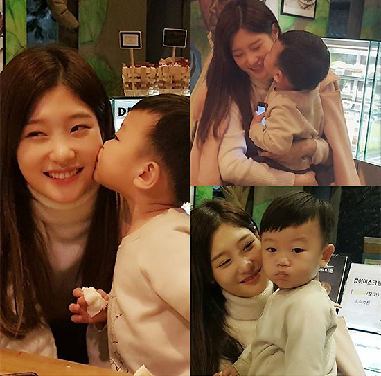 뽀뽀할때 표정으로 차별하는 시안이(Feat. 나연 정연 정채연 강다니엘 누나들 그리고 꾹이) | 인스티즈