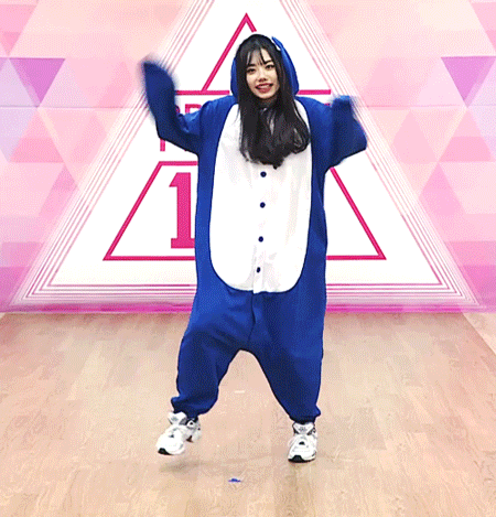 프로듀스101 김소혜 덕후몰이 많이 했던 움짤.gif | 인스티즈
