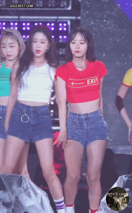 A4 용지 허리 가려지는 우주소녀 보나.gif | 인스티즈