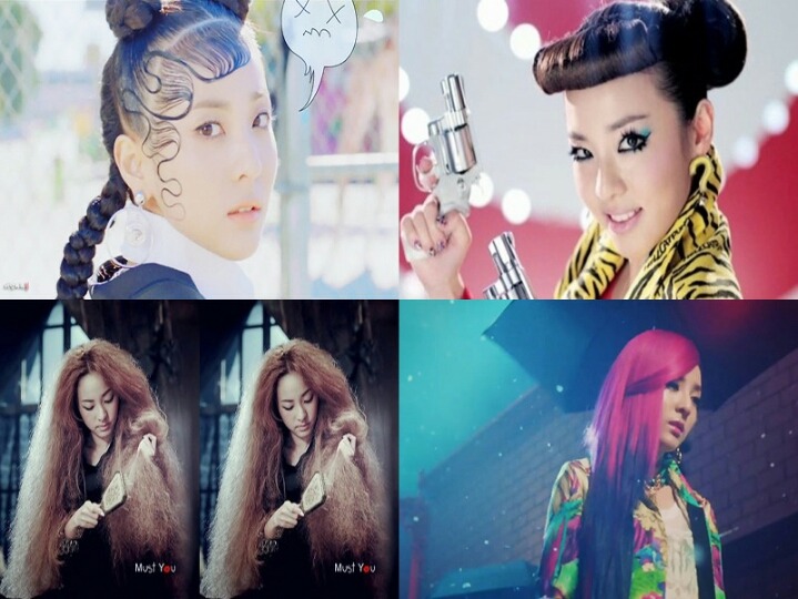 독특한 헤어 스타일 여자 아이돌 갑 | 인스티즈