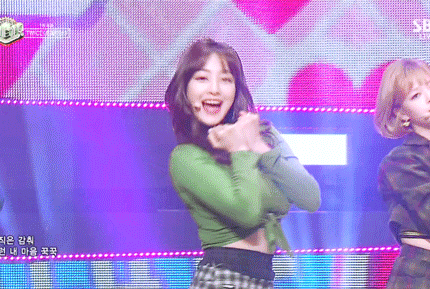 인기가요) 매번 레전드갱신하는 지효.gif | 인스티즈