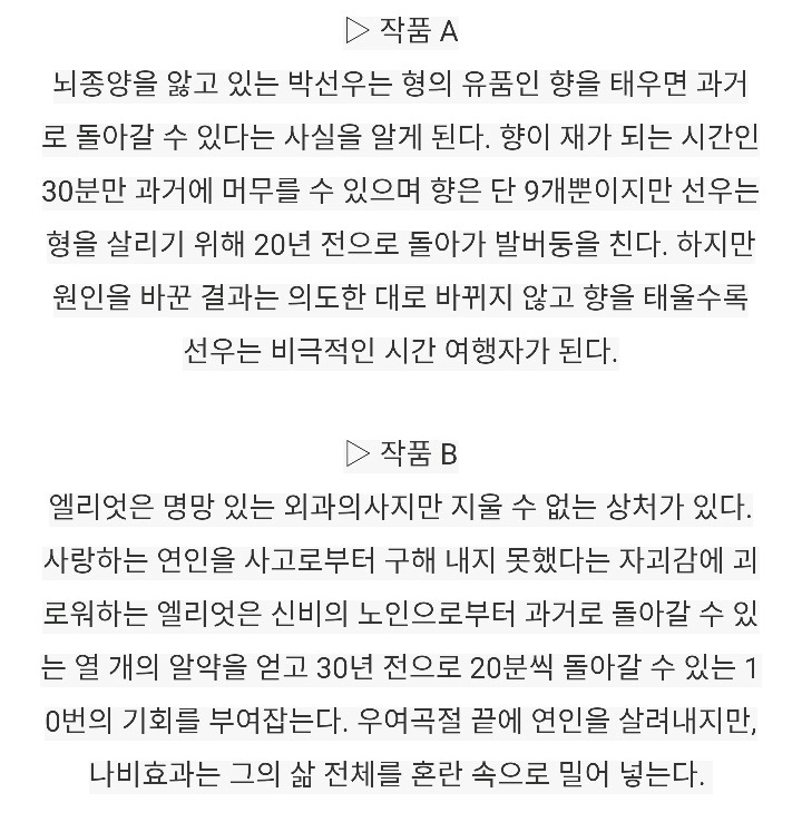 잘만들었다 찬양받았지만 표절의혹받은 드라마 나인 | 인스티즈