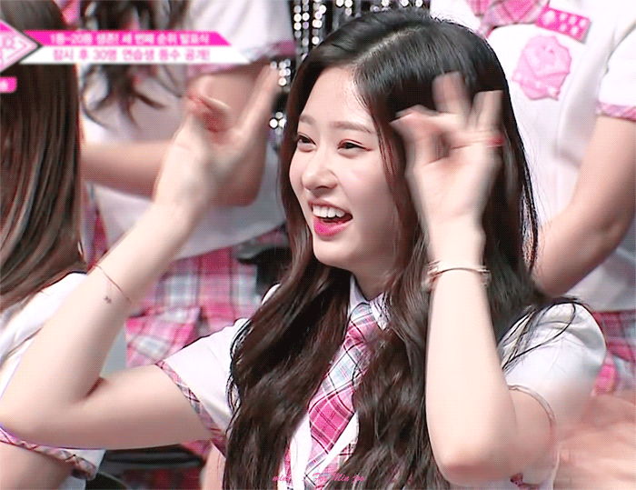 프듀48 김민주 특징.gif | 인스티즈